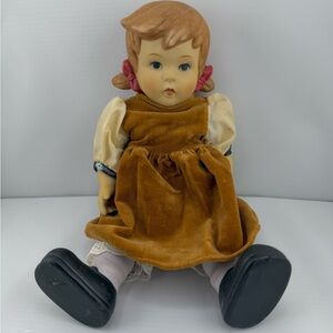 1982 Vintage hand painted Dumlet  Hummel Alpine Doll